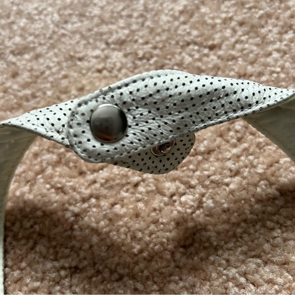 Vintage Y2K Wilsons Leather White 2 Piece Matching Set - Picture 11 of 14